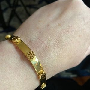 Tory Burch Miligran Logo Bracelet